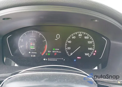 2025 Honda Civic Sport из США, поврежденный, VIN 2HGFE2F56SH569610